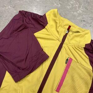 Craft ADV Bike Offroad Jersey - Short Sleeve, Purple/Yellow Women's Size Small